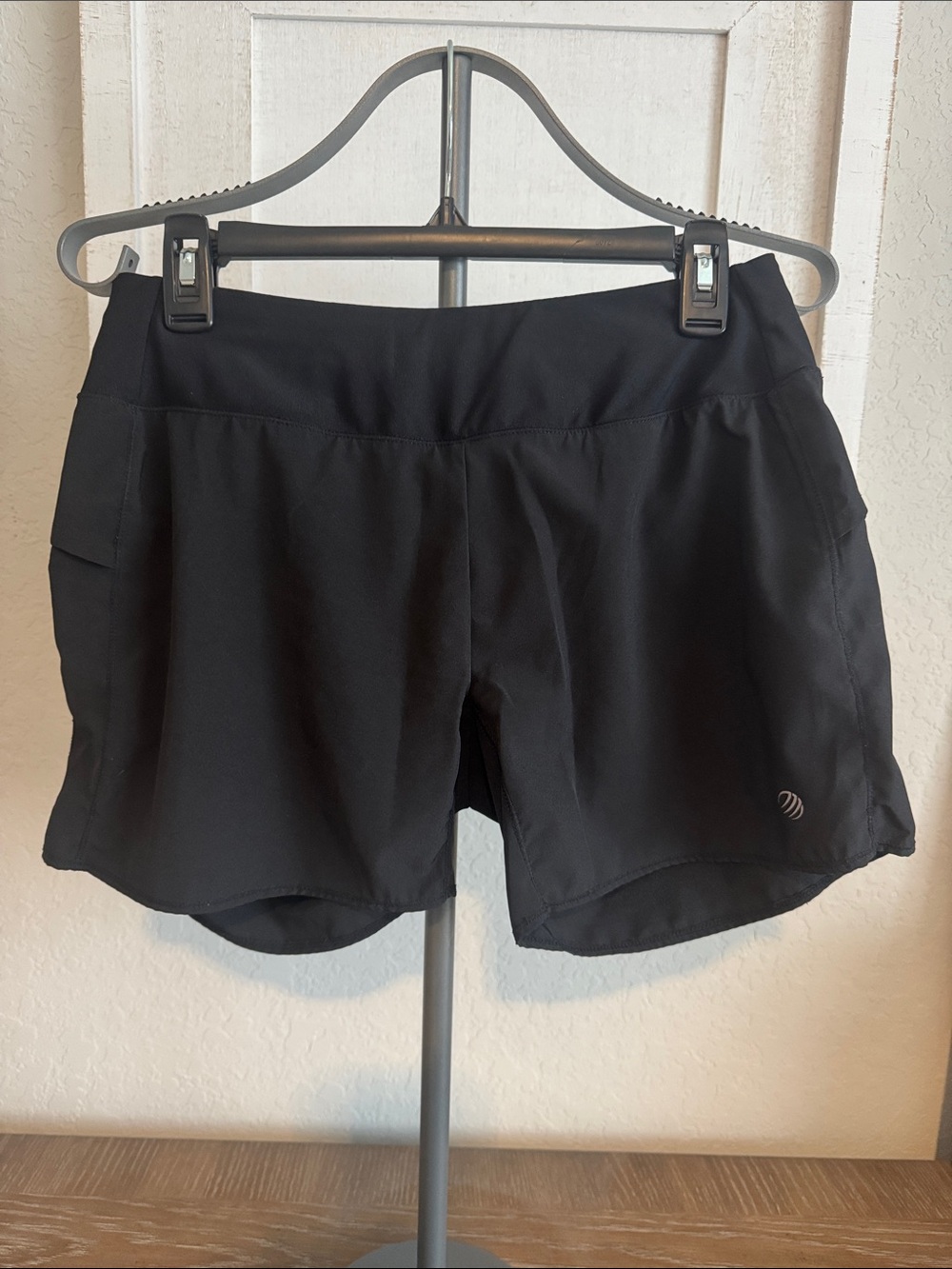 MPG Black Athletic Training Shorts with Side Pockets